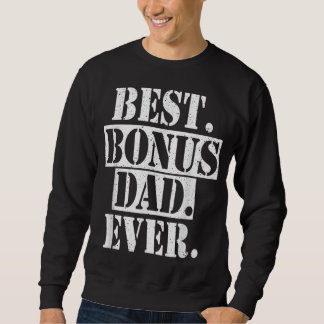 Bester Bonus Vater je Men Papa Daddy Vatertag Gesc Sweatshirt