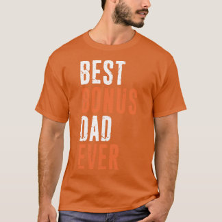 Bester Bonus Vater je Stepdad Fathers Day Geschenk T-Shirt