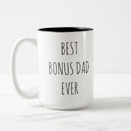 Bester Bonus-Vater je Zweifarbige Tasse
