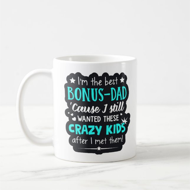 Bester Bonus-Vater Kaffeetasse (Links)
