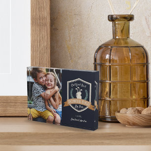 Bester Bonus-Vater nach Par   Golf Stepdad Fotoblock