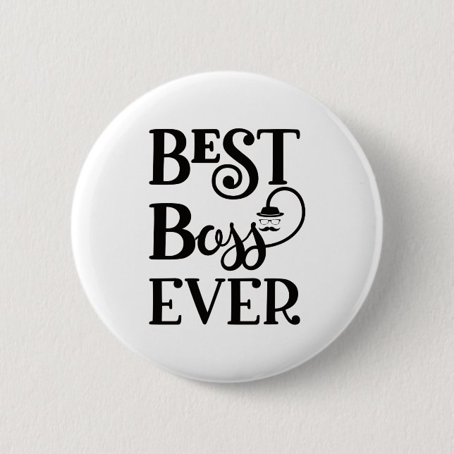 Bester Boss je Button (Vorderseite)