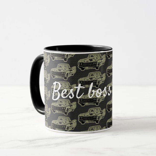 Bester Boss je Tasse (Vorderseite Links)