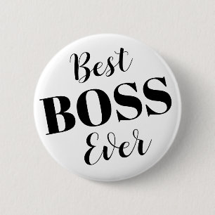 Bester Boss je Taste Abzeichen Button