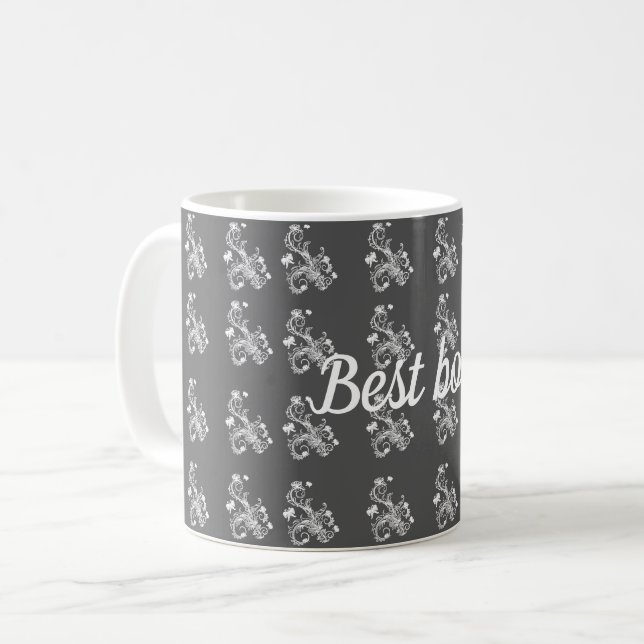 Bester Boss Kaffeetasse (Vorderseite Links)