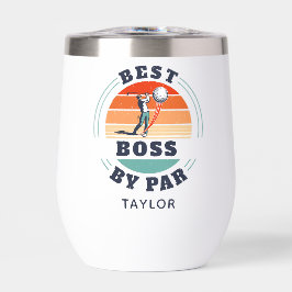 Bester Boss nach Par Custom Retro Golf Arbeitgeber