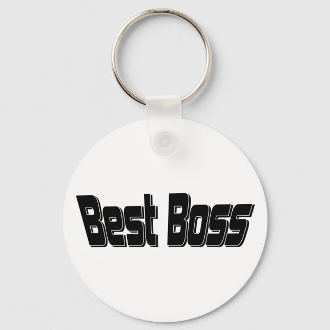Bester Boss Schlüsselanhänger (Vorderseite)