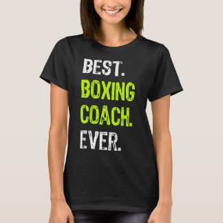 Bester Boxcoach überhaupt T-Shirt