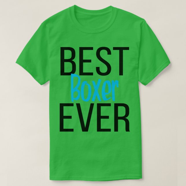 Bester Boxer je 1 T-Shirt (Design vorne)