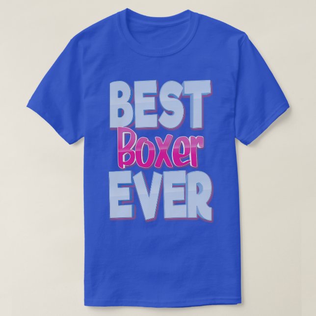 Bester Boxer je 5 T-Shirt (Design vorne)