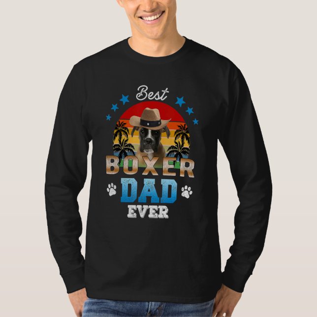 Bester Boxer Vater je Bester Vater Dosen Männer T-Shirt (Vorderseite)