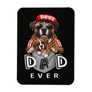 Bester Boxer-Vater überhaupt Magnet