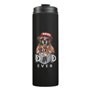 Bester Boxer-Vater überhaupt Thermosbecher