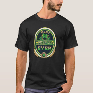 Bester Bradach je Persönlicher Name Irish Retro Be T-Shirt