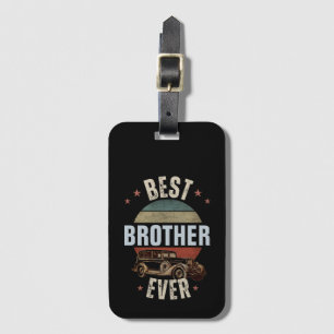 BESTER BRUDER ALLEZEIT  GEPÄCKANHÄNGER