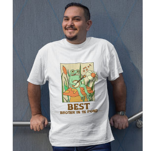 Bester Bruder im Teich Froschtote Lilipad T-Shirt