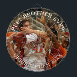 Bester Bruder je Foto Dartscheibe<br><div class="desc">Suchen Sie nach einem Geschenk für Ihren Bruder? Was ist mit einem Dart-Board mit einem Foto und einer Botschaft, die Sie bevorzugen? Ob Sport, Technik oder etwas ganz anderes, es kann schwer sein, das perfekte Geschenk zu finden. Eine tolle Option, die ihn ein besonderes Gefühl geben wird, ist ein personalisiertes...</div>