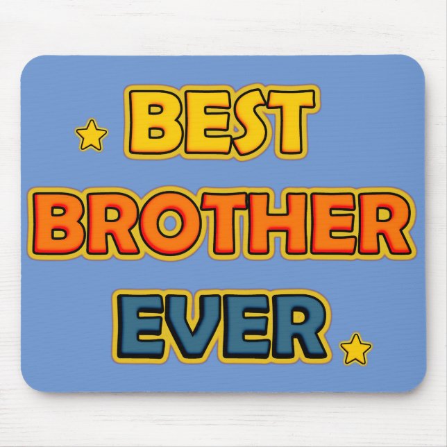 Bester Bruder je Mousepad (Vorne)
