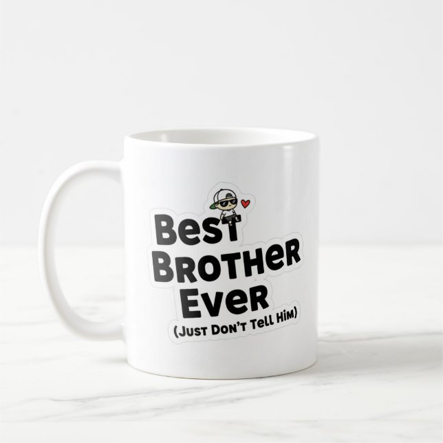 Bester Bruder je Tasse (Links)