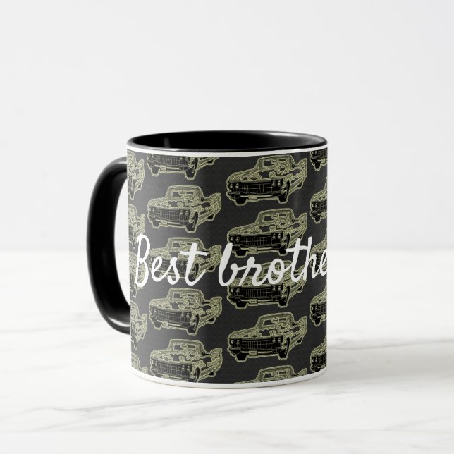 Bester Bruder jemals Tasse (Vorderseite Links)