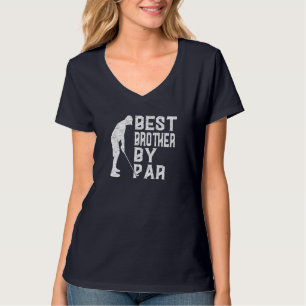 Bester Bruder Par Vater-Tag Geschenk Lustiges Golf T-Shirt