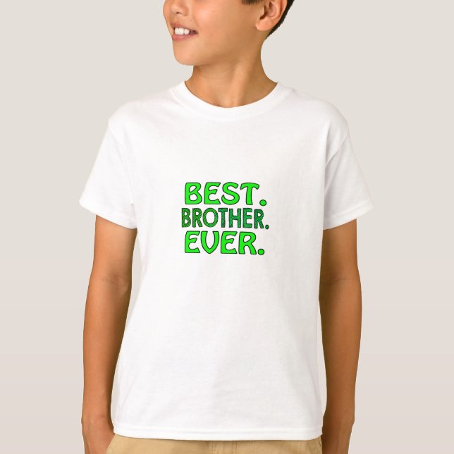 bester Bruder T-Shirt (Vorderseite)