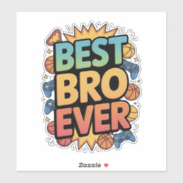 Bester Bruder überhaupt Aufkleber