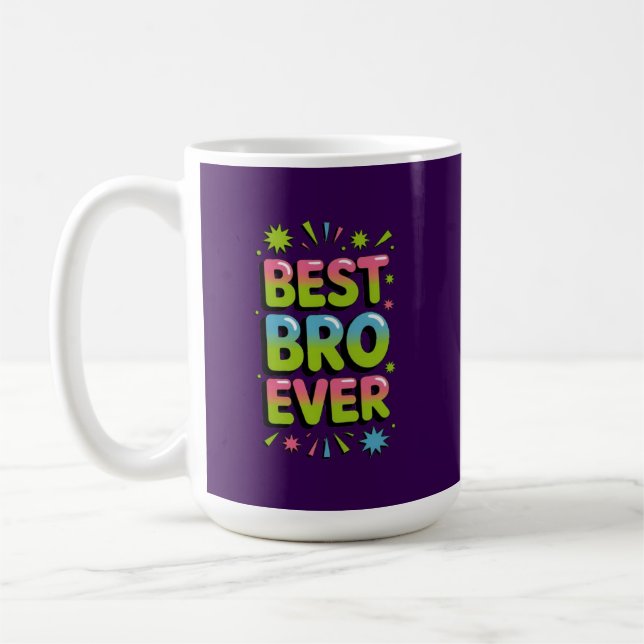 Bester Bruder überhaupt Kaffeetasse (Links)
