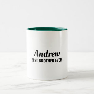 Bester Bruder Zweifarbige Tasse