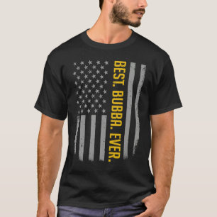Bester Bubba Aller Zeiten US-amerikanische Flagge T-Shirt