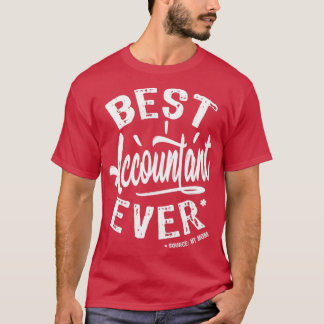 Bester Buchhalter je 20 T-Shirt