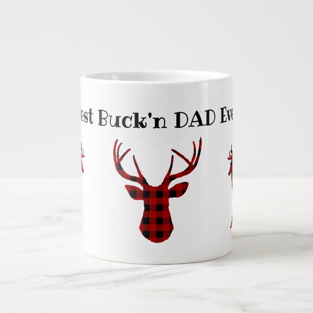 Bester Buck-n-Vater je Jumbo-Tasse (Vorderseite)