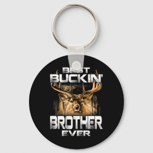 Bester Buckin' Bruder je T-Shirt Hirschjagd Buckin Schlüsselanhänger