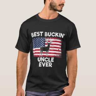 Bester Buckin Onkel je Hirsch jagen amerikanische  T-Shirt