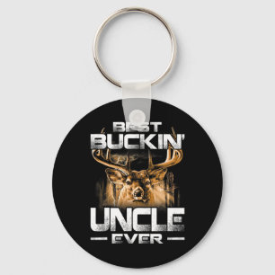Bester Buckin' Onkel je Shirt Hirschjagd Bucking Schlüsselanhänger