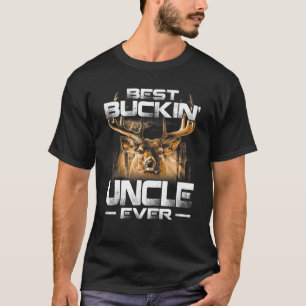 Bester Buckin' Onkel je T-Shirt Hirschjagd Bucking