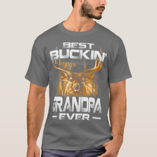 Bester Buckin Opa je Hirschjagd, der Fett züchtet T-Shirt