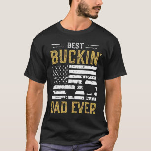 Bester Buckin Vater Ever Funny Gift Deer Hunter Co T-Shirt