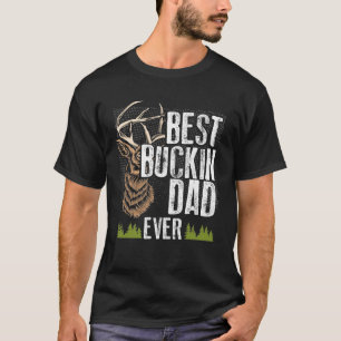 Bester Buckin-Vater je Hirschjagdpater T-Shirt