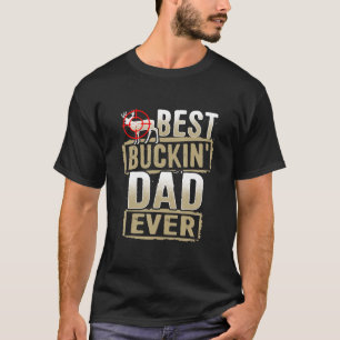 Bester Buckin-Vater je Jäger-Geschenk Jagd Buckin T-Shirt