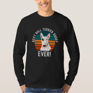 Bester Bull Terrier Vater je Dog Haustier Besitzer T-Shirt