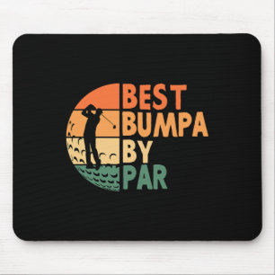 Bester Bumpa beim Par Golfen Lustiger Golf Golfer Mousepad