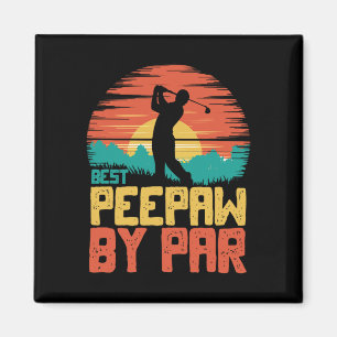 Bester Bunnyaw von Par Golfen Golf Golfer Lustig P Magnet