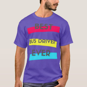 Bester Busfahrer je 2 T-Shirt