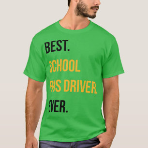 Bester Busfahrer je Funny School Fakultät 2 T-Shirt