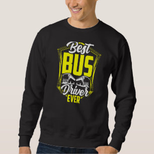 Bester Busfahrer je Job Busman Operator Buses 1 Sweatshirt
