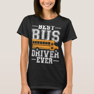 Bester Busfahrer je Schulbusfahrer T-Shirt