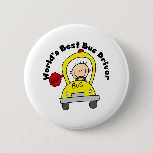 Bester Bustreiber Button (Vorderseite)