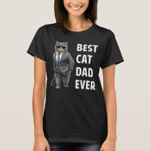 Bester Cad-Vater je Cooler Vater Cat Daddy T-Shirt