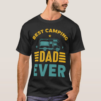 Bester Camping-Vater Aller Zeiten Camping-Abenteue T-Shirt